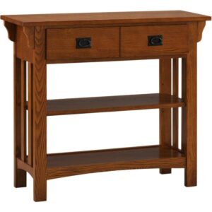 Bookcase Console Table